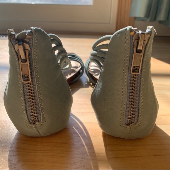 Me Too slate blue strappy sandals - Picture 4 of 5